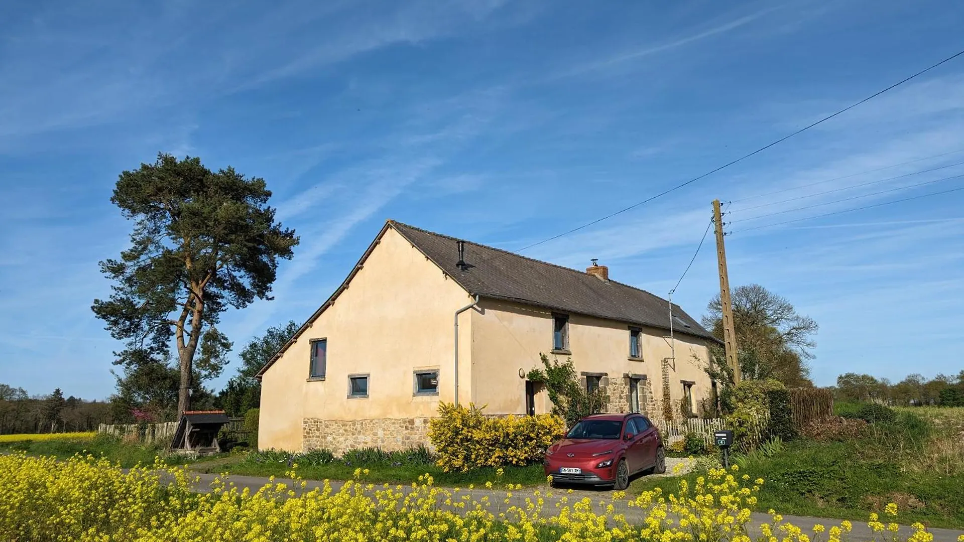 Un Cadre Fleuri Villa Cardroc
